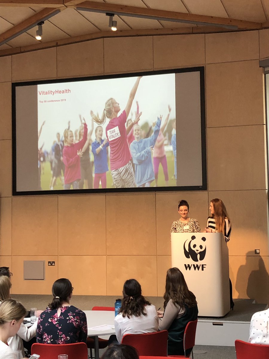 CompaniesTop's tweet photo. Leah Power and Melissa Mooney speaking about @Vitality_UK successes in the Top 50 Programme in 2018  #CustomerService #top50forcustomerservice #benchmarking #actions https://t.co/K3nrT2T8JR