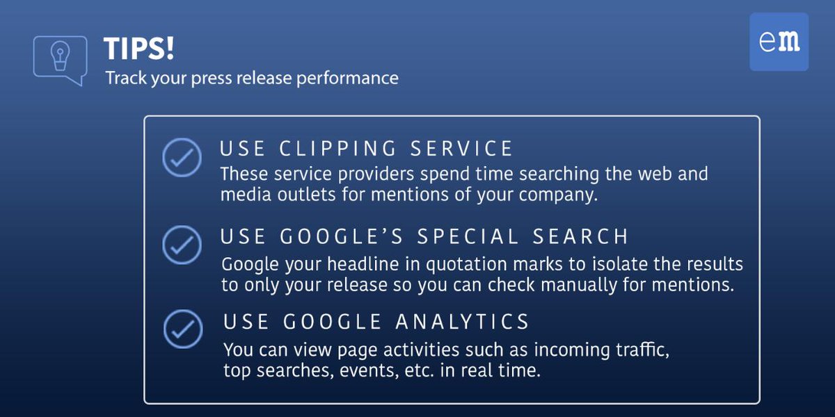 RelevantTechUK's tweet photo. RT @EditMeet: After you are ready with an SEO friendly digital press release it is also important to keep a check on it's performance, here's how.
.
.
#digitalpr
#digitalmarketing
#googleanalytics
#digitalpressrelease
#pressrelease
#pressreleasesampl… https://t.co/zOJbxcNEK7
