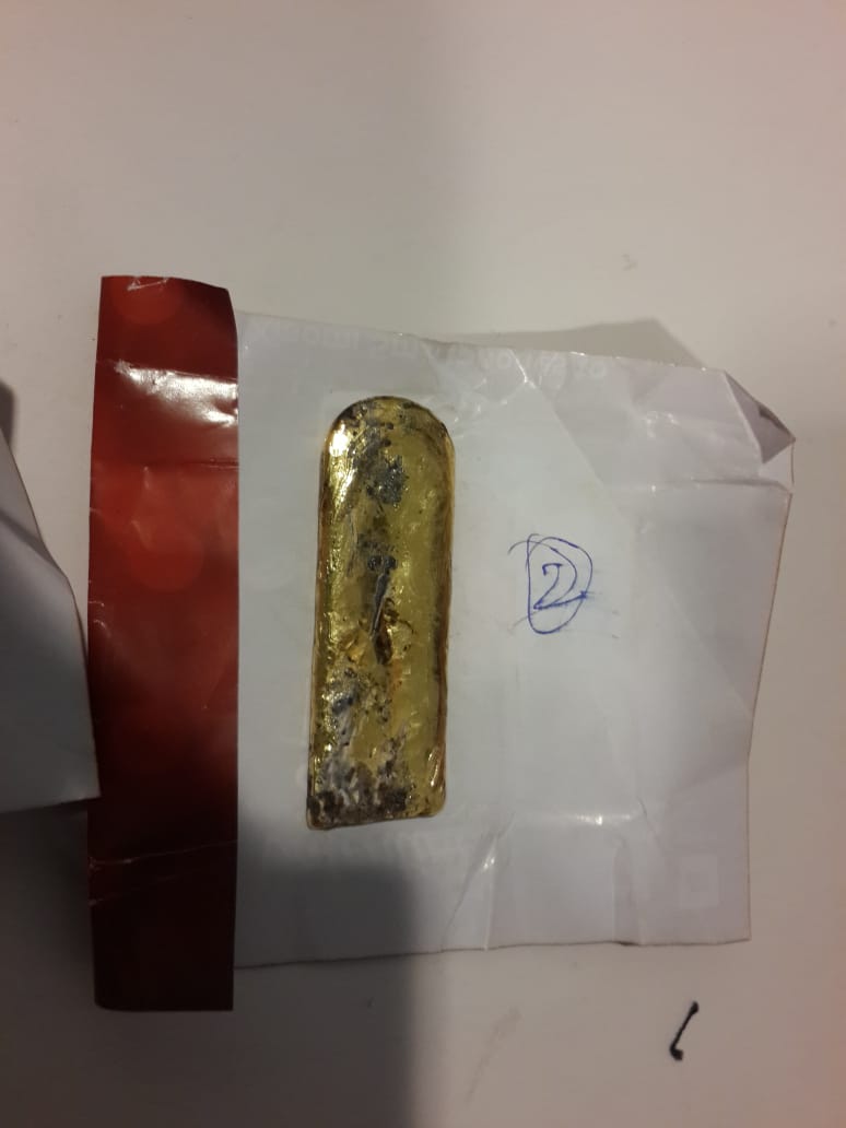 On 14.3.19, 3 pax travelling from colombo via ul 173 flight were stopped and examined. Gold in paste form  concealed in innerwear was found on them.  371g gold worth Rs. 12.3 lakh was extracted and seized @cccusbzblr <a href="/cbic_india/">CBIC</a>