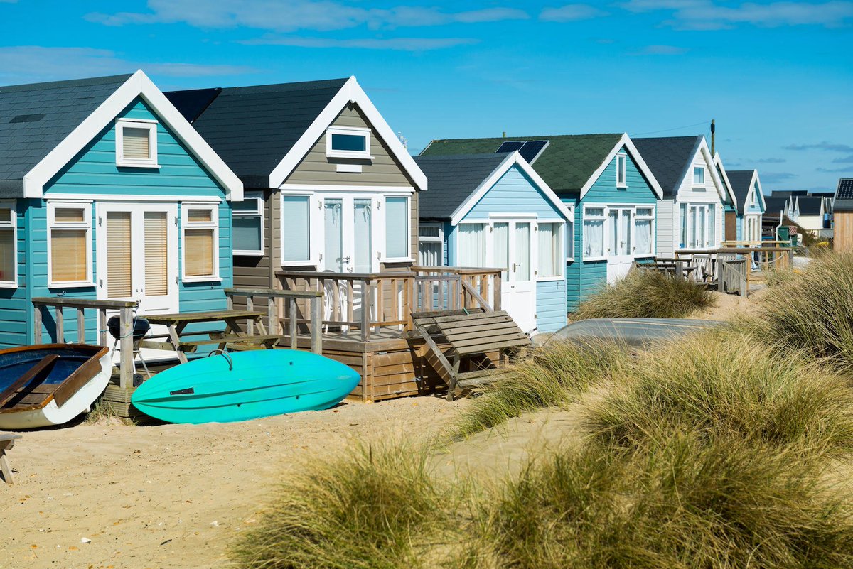 Can we all agree that it's impossible to resist photographing beach huts on sunny days? ☀ #photography #seaside #Dorset