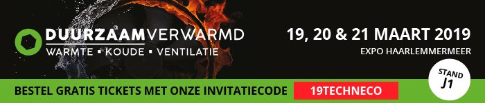Technecobv's tweet image. Bestel snel nog je GRATIS kaart en kom ons volgende week bezoeken tijdens de duurzaam verwarmd beurs. Locatie Expo Haarlemmermeer. 

duurzaamverwarmd.nl/registratie/ 
Invitatiecode: 19TECHNECO