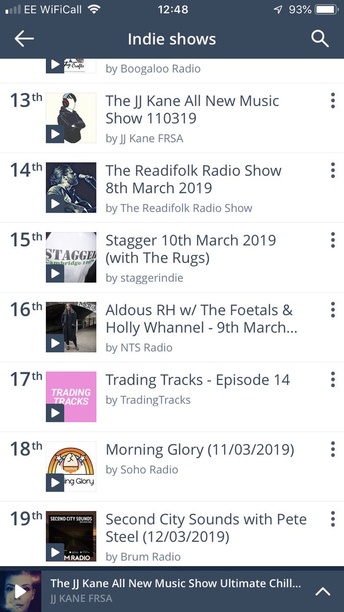 JJKaneRadio's tweet image. #jjkaneallnewmusicshow be on the show via pinned post-#mixcloudcharts ⁦@the_tomlambert⁩ ⁦@myoddballs⁩ ⁦@NuJ4X⁩ ⁦@Dorothy_Melody⁩ ⁦@KingsOfSpins⁩ ⁦@Lolz1975Tilly⁩