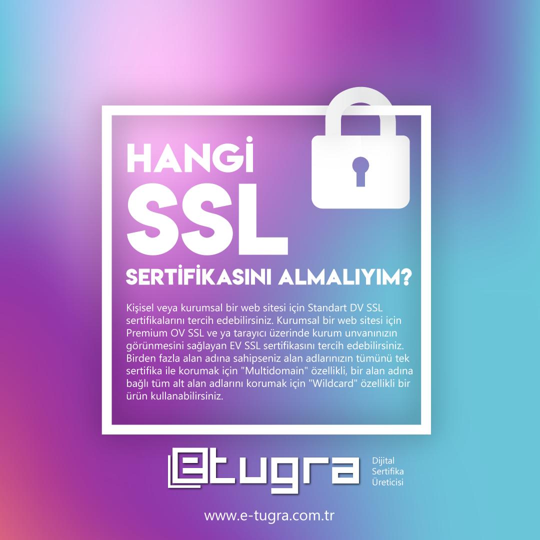 Hangi SSL Sertifikasını Almalıyım?

e-tugra.com.tr , #eTugra, #eTugraSSL