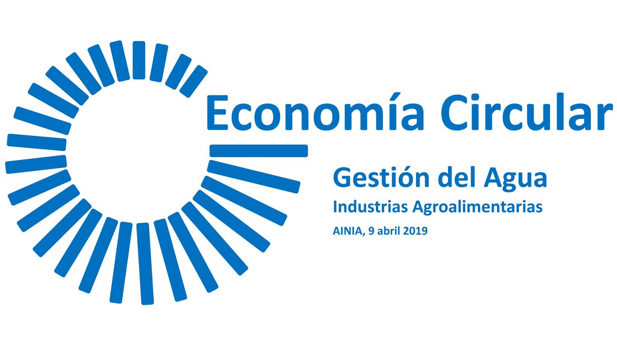 andpasvid's tweet photo. III Seminario #EconomíaCircularAgua Industrias Agroalimentarias 9 de Abril 2019 en AINIA. Programa de alto nivel con: NESTLE, NUEVA PESCANOVA, CDTI, DANONE, CALAGUA, EPSAR, ASERSA, CALIDAD PASCUAL, AEDYR, WETSUS, entre otros.  @ainiatecnologia https://t.co/J9YP4kTp9t https://t.co/kUMULUi2Yz