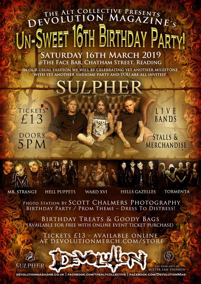 MrStrangeTweets's tweet photo. TOMORROW! We'll being playing alongside the amazing @sulphermusic, @WardXVIOfficial, Spreading the Disease, Hells Gazelles and more! It's going to be an amazing night! Come down to Reading Face Bar! #Reading #facebar #sulpher #mrstrange #alternativeuk https://t.co/MTq122me0z