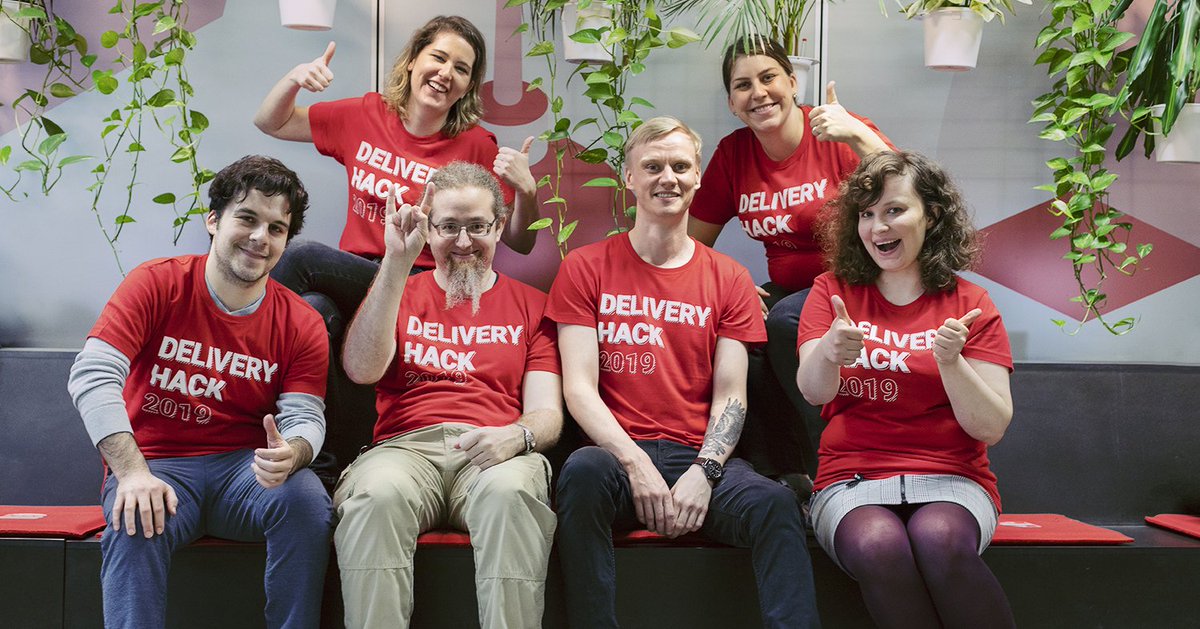 deliveryherocom's tweet photo. Four days, 21 teams, one mission: our first #DeliveryHack of 2019 focused on developing innovative solutions to real problems. One team had a particular mission: helping social startup @share_Berlin make an impact: https://t.co/VIDbBHs25J
#LikeHeroes #DeliveryHero #hackathon https://t.co/P1yIzyWZta