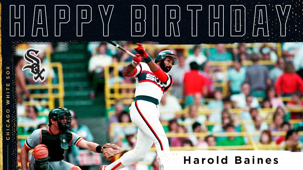 Chicago White Sox on X: Happy birthday, Harold Baines! 🎉   / X