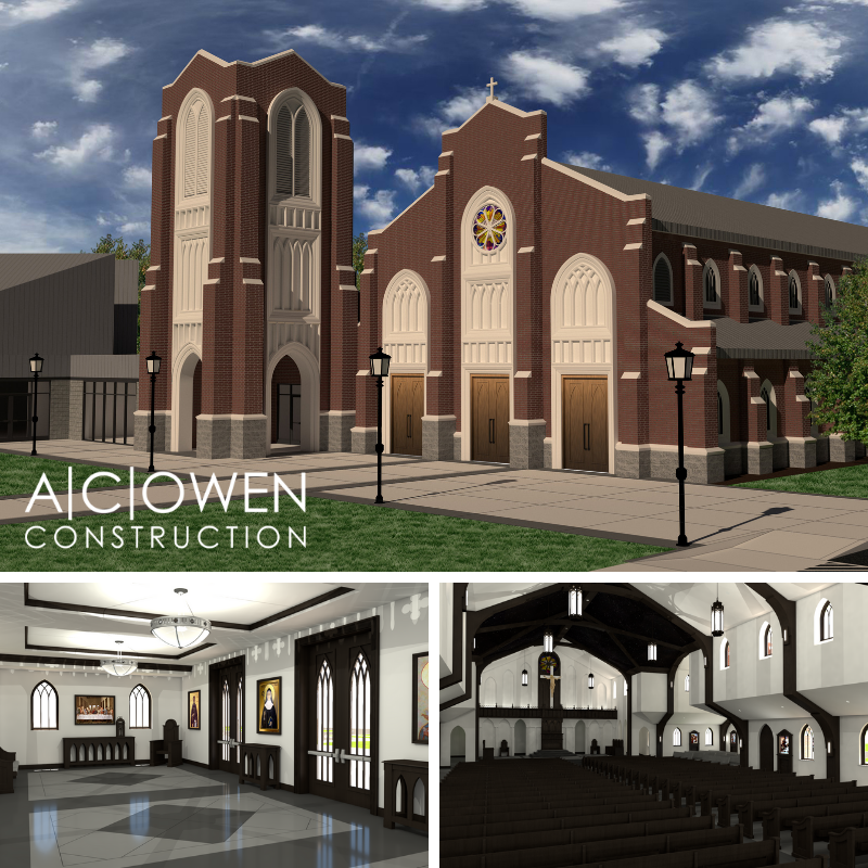 acowenconstruct's tweet photo. Project Spotlight: St. Thomas More University Parish https://t.co/h6S1EqrPD1