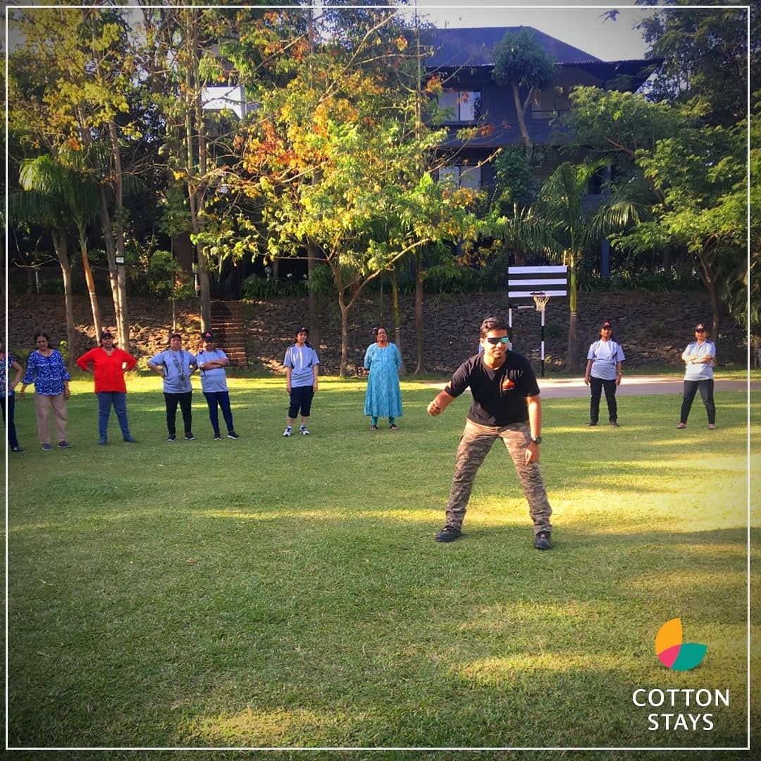 CottonStays's tweet photo. A team that hustles together ought to play together. We had a great time hosting this enthusiastic corporate bunch. When are you coming in with your team?

#traveldiaries #cottonstays #resorts #traveling #traveldiaries #squadgoals #romance #goodfood #foodies #wilderness https://t.co/linLsLYnb5