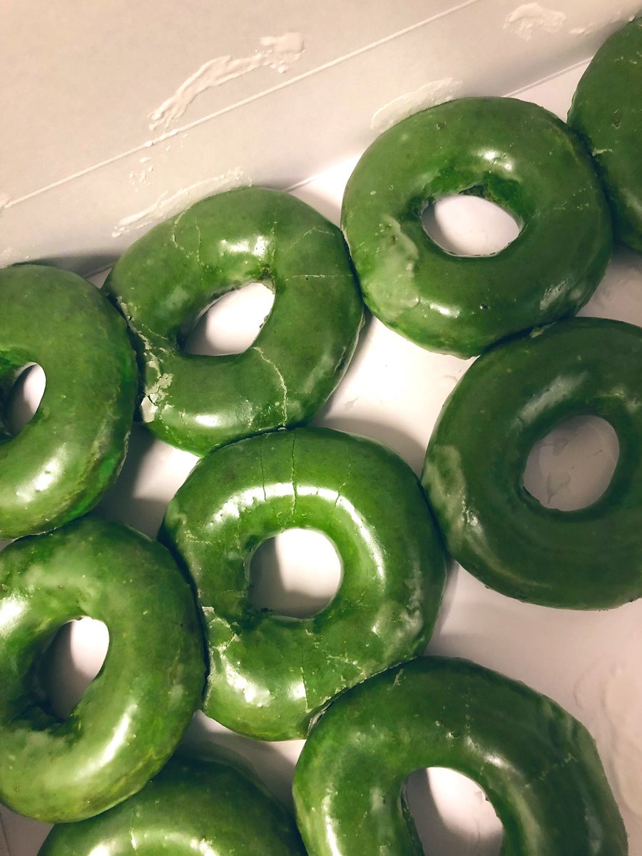Amanda Baber (@ajbabe02) on Twitter photo Get Gavin St. Patrick’s Day donuts that he wants. Cries that they don’t look like leprechauns 😐 #cantwinwithatoddler #moredonutsforme <a href="/krispykreme/">Krispy Kreme</a> Get Gavin St. Patrick’s Day donuts that he wants. Cries that they don’t look like leprechauns 😐 #cantwinwithatoddler #moredonutsforme <a href="/krispykreme/">Krispy Kreme</a>