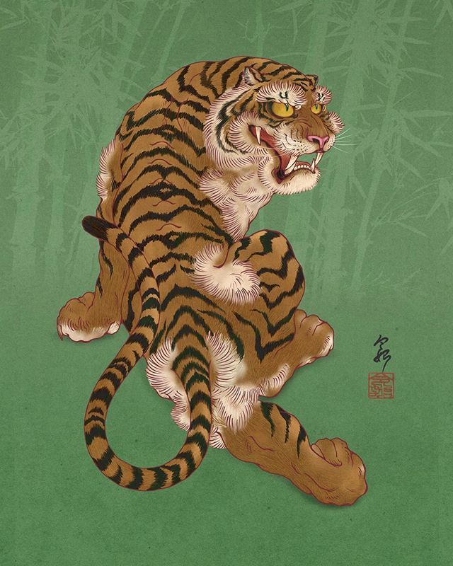 Reishi Tiger 虎 虎のイラスト 虎の絵 クリップスタジオ Clipstudio 和柄 Japanesetraditional 和風 Japanesestyle Tattoo 刺青 パス パス化 Vector Vectorart T Co Qoodnzfrqg T Co Fde5vbj7td