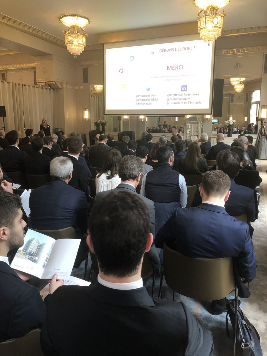 Primonial_Part's tweet photo. [#Live] Merci aux intervenants @Primonial @Primonial_REIM @finechiquier @AlexTaylorNews et aux #CGP présents pour cette journée riche d’enseignements 😊 https://t.co/lFJ9cahBpH