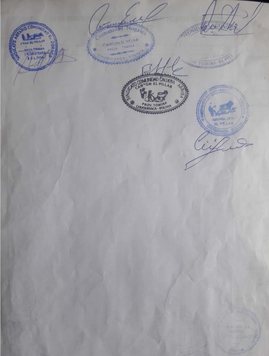 JDFATOS's tweet image. Publicamos la siguiente Resolución de la Subcentralia el Villar en apoyo contundente al binomio Evo-Alvaro 20-25, la resulucion fue emanada en el XXIX Congreso Ordinario de la Subcentralia El villar de fecha 09 y 10-03-2019.

#COORDINACION
#JDFATOS