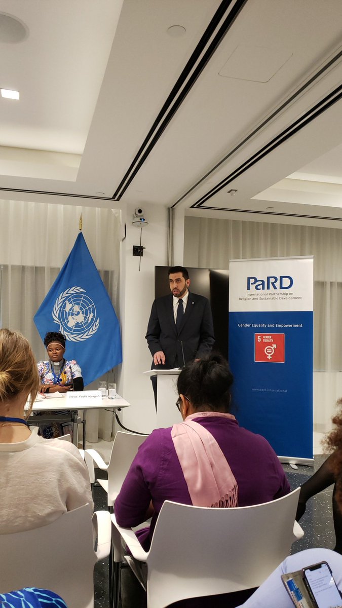 MabelNabz's tweet photo. Executive Director of @IslamicRelief speaks about the last teachings of prophet Muhammed that directs the followers to look out for women and this speaks directly to the SDG 5 on Gender Equality and Empowerment @MenEngageAfrica #MEA_CSW63 #CSW2019 https://t.co/Sm2L6mTu41