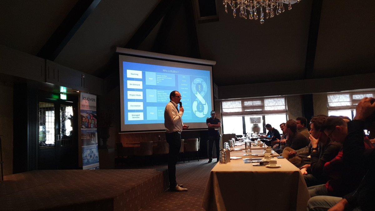 DuCUG's tweet photo. Now on stage: @kwarson & @frankvandebergh X-Config, a free NetScaler enhanced Config Tool that make your job easier #DuCUG https://t.co/iVlV8OuJVb
