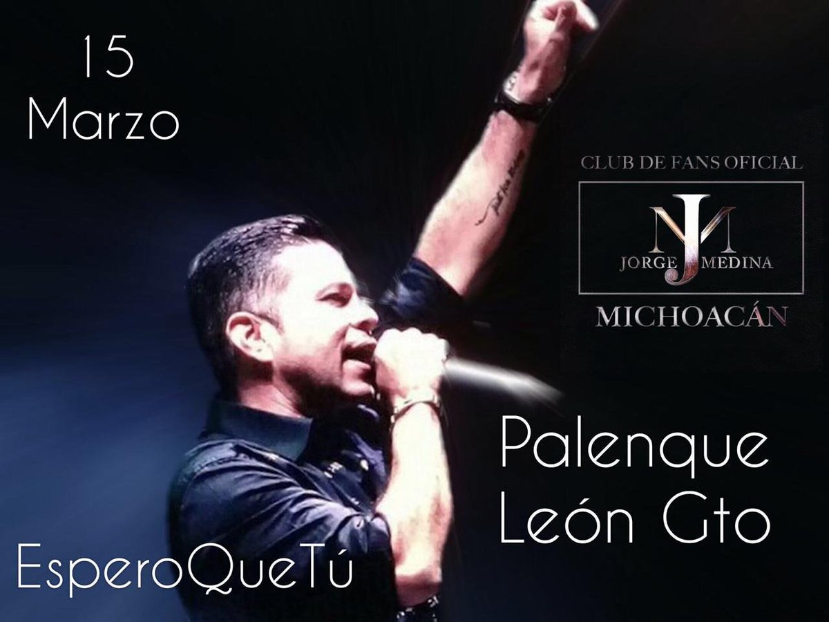 judithablramos's tweet photo. ❤️ por fin en León Gto 📣 @j_medina37 🎤 #HugoCoronado 💋 #TeamMedina 🎺#ClubJMGto 👑 #EsperoQueTu ❤️ @Chavagon @Rodrigo_obl @marco_chavarria @judithablramos @jakyarrolladora @ChikissServin @ClubJM_Mich @aramocuevas https://t.co/DLuUIUrrNW