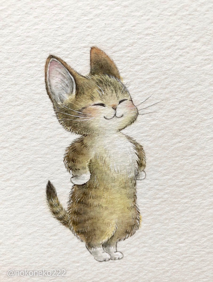 Twitter पर のこねこ ねこ絵描き 再掲ですが しかもイラストですが このタグを見たらアップせずにはいられなかったのです 猫ドヤ顔グランプリ