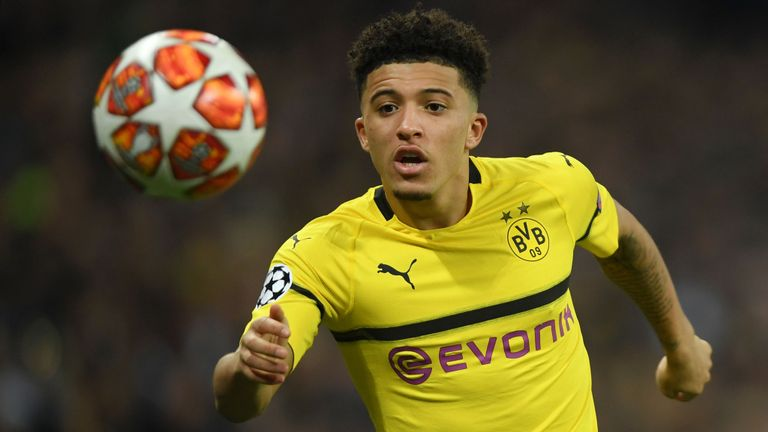 tips180's tweet image. Transfer news: Manchester United prepare mega-offer for Dortmund's Jadon Sancho 

The Sun report that Man United will ready an offer of around €95m to secure Sancho's services and are willing to do so as soon as this upcoming summer.
#Manchesterunited #bundesliga #epl #Dortmund
