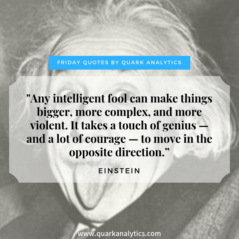 QuarkAnalytic's tweet image. Today is Friday, one of the best days for many of us 😅
Let&apos;s continue yesterday celebrations of #happybirthdayeinstein with one of our favorite quotes from him. Have a nice weekend!
#FridayQuotes #QuarkAnalytics #Einstein