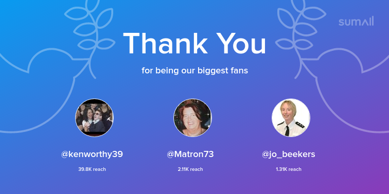 WYP_Training's tweet photo. Our biggest fans this week: @kenworthy39, @Matron73, @jo_beekers. Thank you! via https://t.co/zS3f5NxV96 https://t.co/AwUbO9cqGl