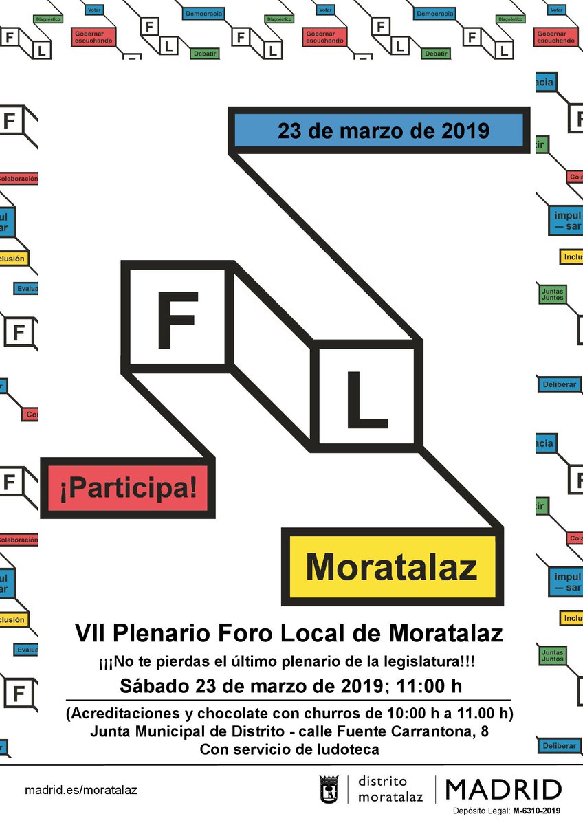 👉 Documentos Plenario 23 de Marzo. Moratalaz. - mailchi.mp/62d43671f83d/d… <a href="/JMDMoratalaz/">Distrito de Moratalaz</a> <a href="/pblcarmona/">Pablo Carmona</a> @roenred ¡PARTICIPA! #ForosLocales #ForoMoratalaz <a href="/AAVV_Avance/">Avance Moratalaz</a> @FundacionAdemo
