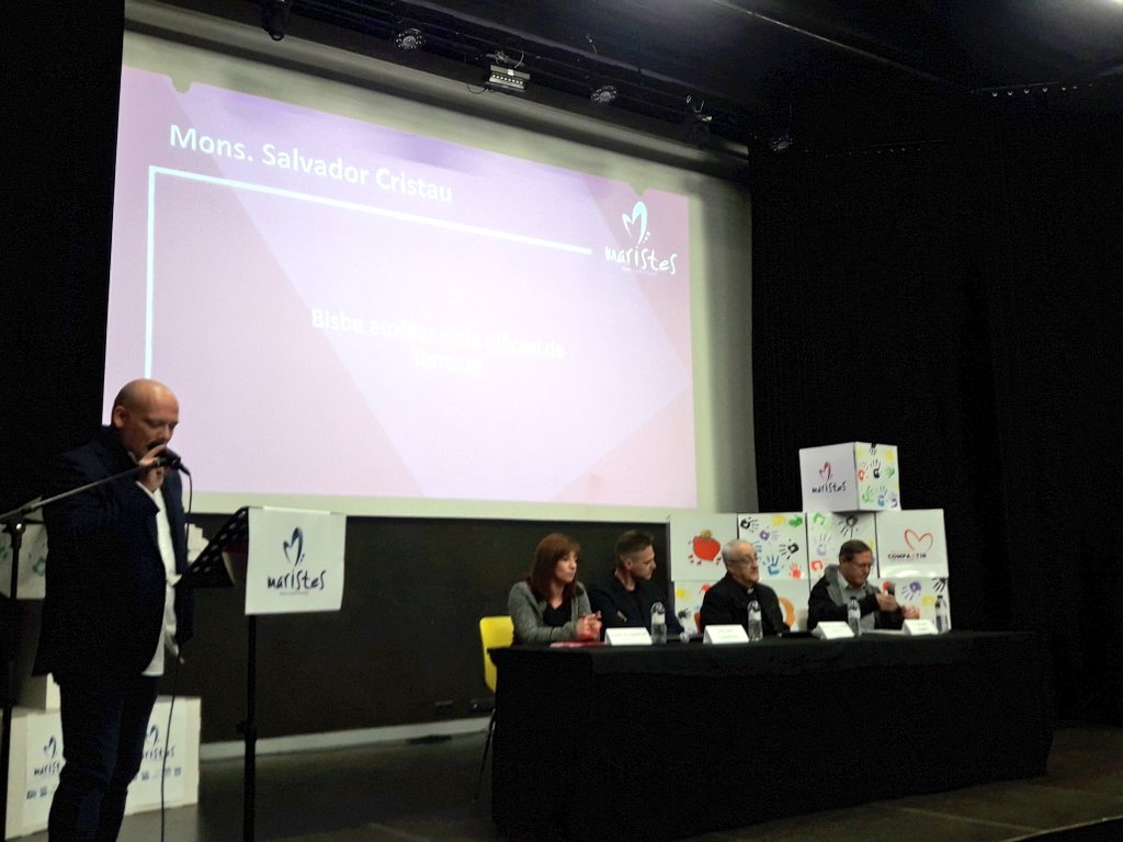 Mons. Salvador Cristau, del <a href="/BisbatTerrassa/">Bisbat de Terrassa</a>: "la defensa dels drets dels infants és una tasca molt important per a nosaltres i per a ells, ja que són el nostre present i els homes i dones del futur" #maristespelsdretsdelsinfants