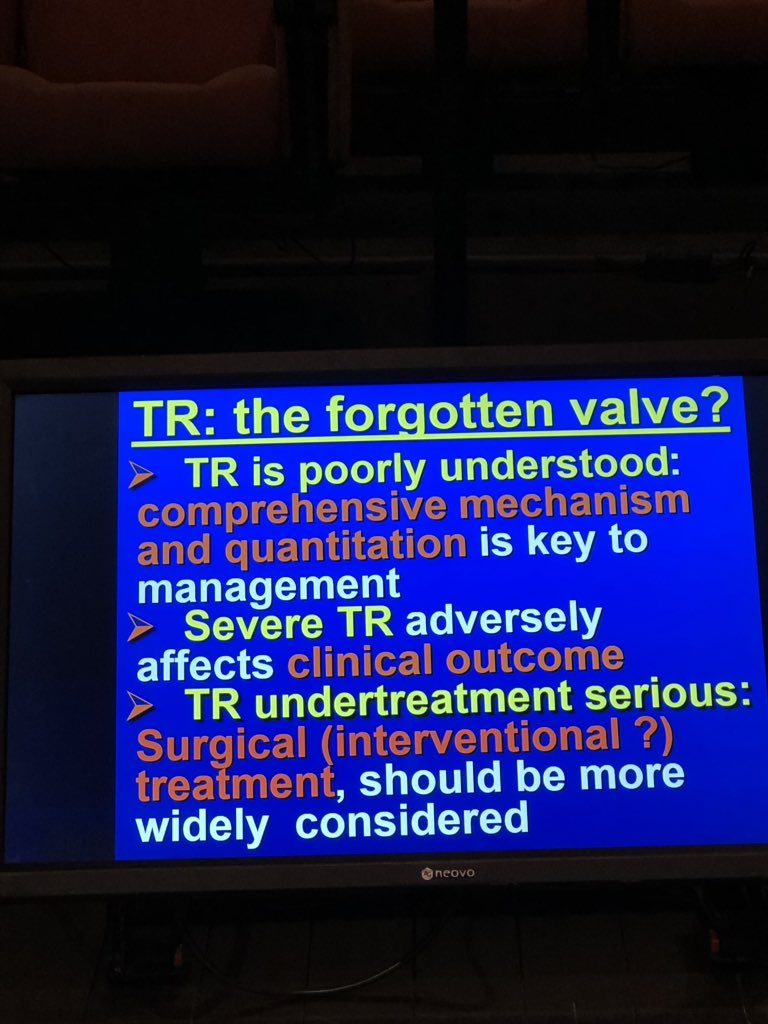 f_mouquet's tweet photo. #cardiovalves M Sarrano sur l’insuffisance tricuspide: limpide https://t.co/pZfsJZ3TSS