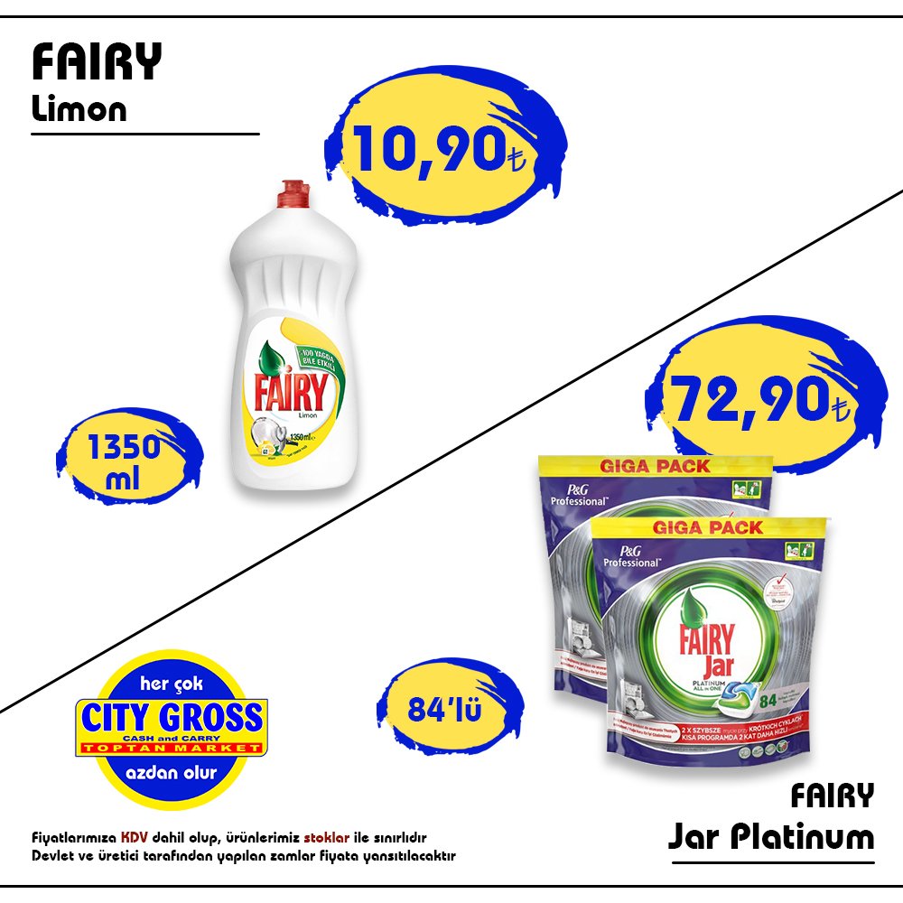 citygrosstoptan's tweet photo. Hep daha iyisini isteyenler City Gross'ta...
@citygrosstoptanmarket #hercokazdanolur #city #gross #fairy #lemon #secent #discount https://t.co/drJGGMC3lM