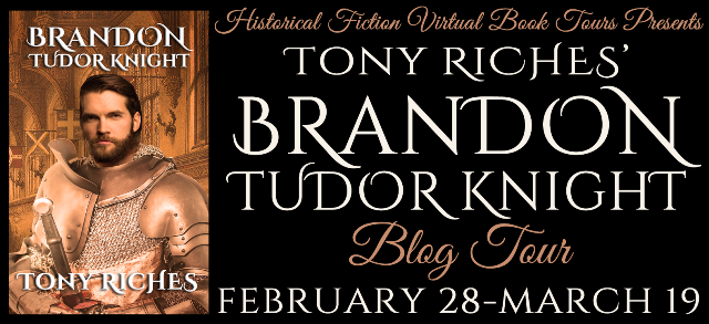 fredalicious's tweet photo. #HistoricalFiction author, Tony Riches, is giving away a paperback copy of his latest book β Brandon-Tudor Knight #Tudors #HFVBTBlogTour @tonyriches @hfvbt https://t.co/4F3uNIR2Hx via @maryanneyarde https://t.co/s2sVNNDDig