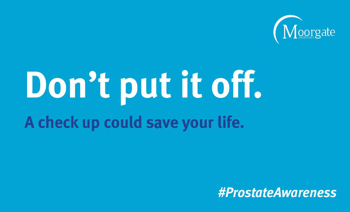 MoorgateA's tweet image. Don&apos;t put off your prostate check, that one appointment could save your life.

#prostateawarenessmonth