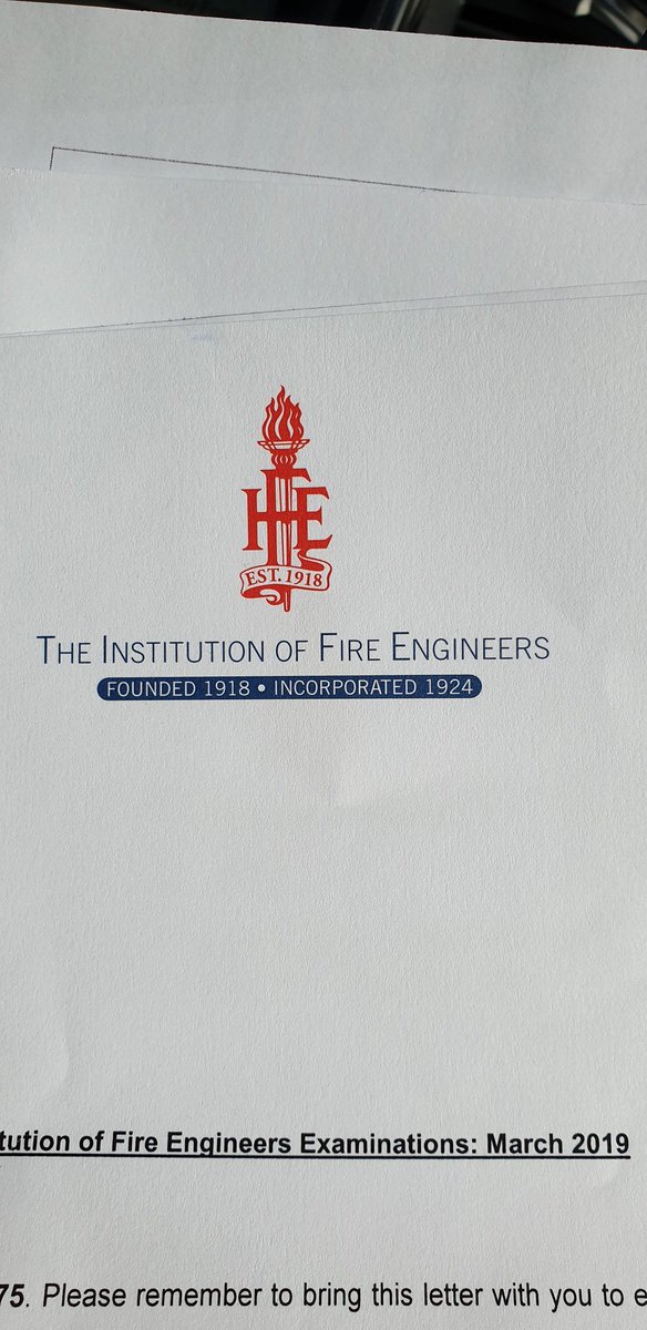 Exam day, wish me luck and hope all the revision has paid off.