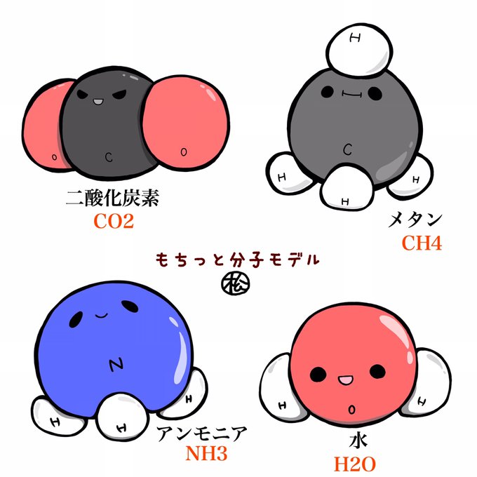 分子モデルのtwitterイラスト検索結果 分子モデルのtwitterイラスト検索結果