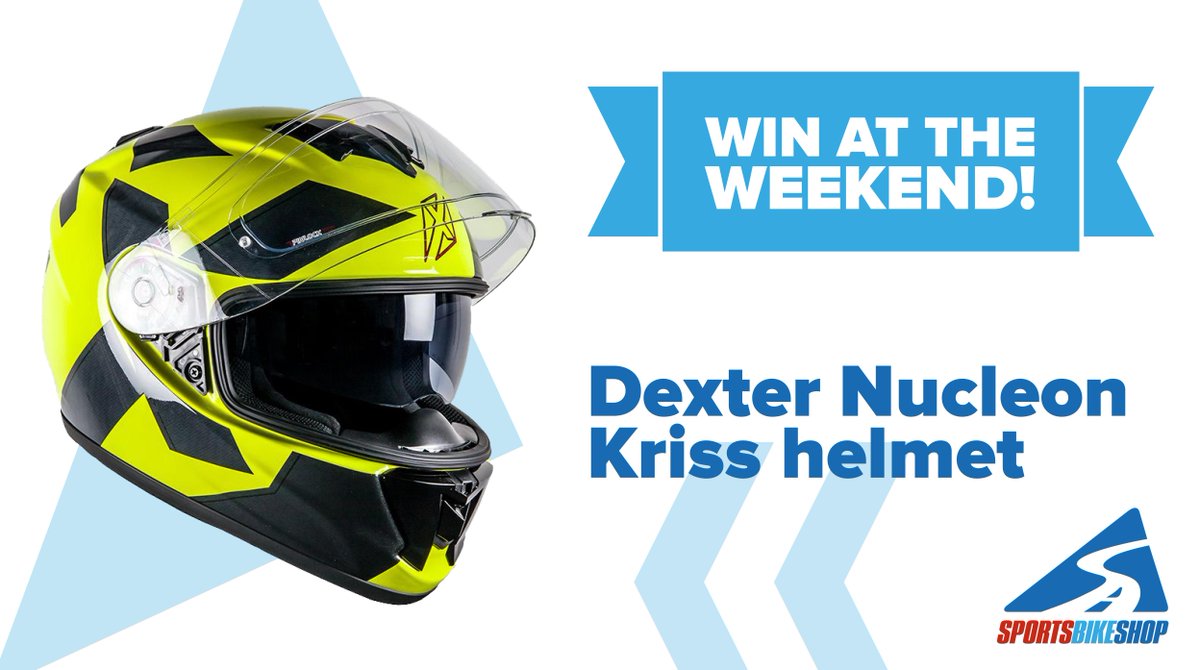 SPORTSBIKESHOP's tweet image. WeekendWins is shining bright this morning 😀 This Dexter Nucleon Kriss helmet is up for grabs. All followers (new or old) who RT this will go in our draw at 8am on Mon, Mar 25. Good luck folks 🤞 Prize info ➡️ bit.ly/DexNucKriss
