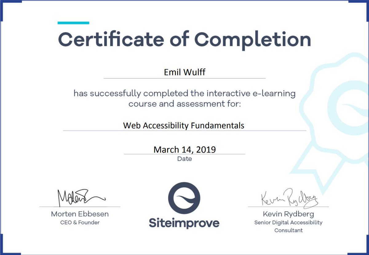 Emil Wulff On Twitter Proud To See That Siteimprove Has
