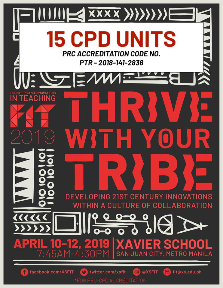 FITConPh's tweet image. 🚨📢🔥#FITCon2019 = 15 CPD Units per PRC Accreditation: PTR 2018-141-2838. Join the hottest summer PD. Be inspired by leading changemakers, edtech innovators, and education experts! Early bird rates extended! Register at: fit-con.org/registration.h… #EdChatPH #EdTechPh 

#FITTribe