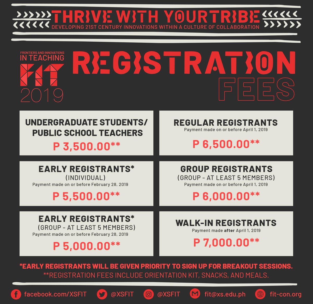 FITConPh's tweet image. 🚨📢🔥#FITCon2019 = 15 CPD Units per PRC Accreditation: PTR 2018-141-2838. Join the hottest summer PD. Be inspired by leading changemakers, edtech innovators, and education experts! Early bird rates extended! Register at: fit-con.org/registration.h… #EdChatPH #EdTechPh 

#FITTribe