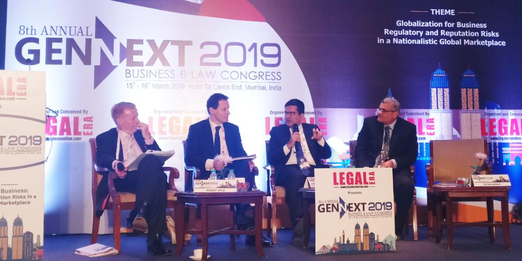 EY_India's tweet photo. Use of Artificial Intelligence and other new forensic technology is evolving, one needs to quickly learn to adapt in these changing times: Arpinder Singh, Partner and Leader #EYForensic at LegalEra’s 8th Annual GENNEXT 2019 Business and Law Congress https://t.co/1nWX85j9GD