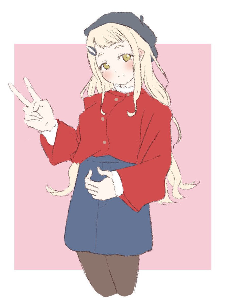 町田ちまちゃんに色んな服を着てもらう妄想です。とてもたのしい #にじさんじおしゃれコーデを考える会 #描いてみまちた 