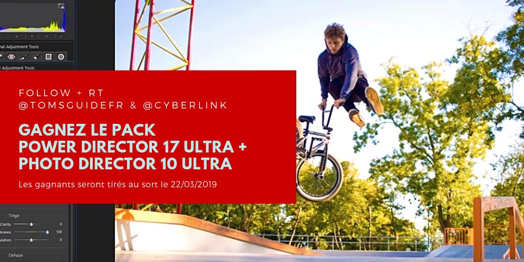 TomsGuideFR's tweet photo. #CONCOURS 💣
Envie de vous lancer sur #YouTube, #Twitch, #Instagram ? Nous vous offrons 2 packs multimédia pour maîtriser vos photos et vidéos comme un pro. Pour participer : 
👉suivez les comptes @TomsGuideFR et @CyberLink 
👉RT ce tweet https://t.co/htTngotHoh