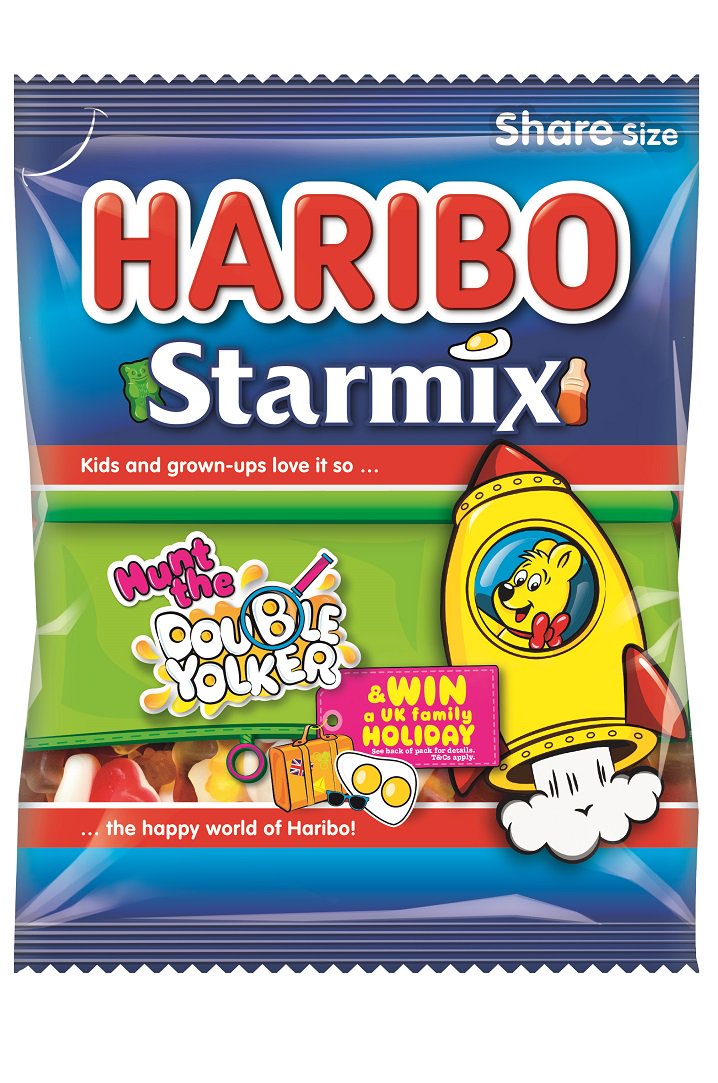bellamagazineUK's tweet photo. To get your hands on two tasty 140g bags, as well as getting a chance to ‘Hunt the Double Yolker’, simply RT, like and follow us. Competition ends at 12pm on Monday 18 March, winners to be chosen next week. #Fridaycompetition #Friyay @OfficialHARIBO https://t.co/t4Elzm1TNE