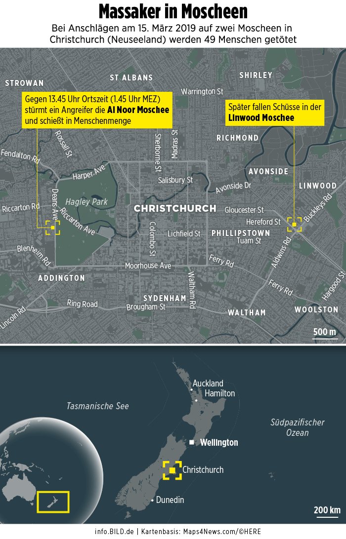 infoBILD's tweet photo. Terror-Angriffe auf Moscheen in #Christchurch https://t.co/Gb7yBtjMqZ
