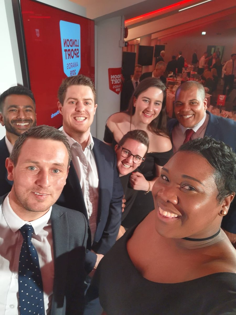 Thanks @LondonYouth for having us as your guests last night at the #LondonSportAwards 🎉 what a great evening celebrating all the brilliant work going across the City #MostActiveCity