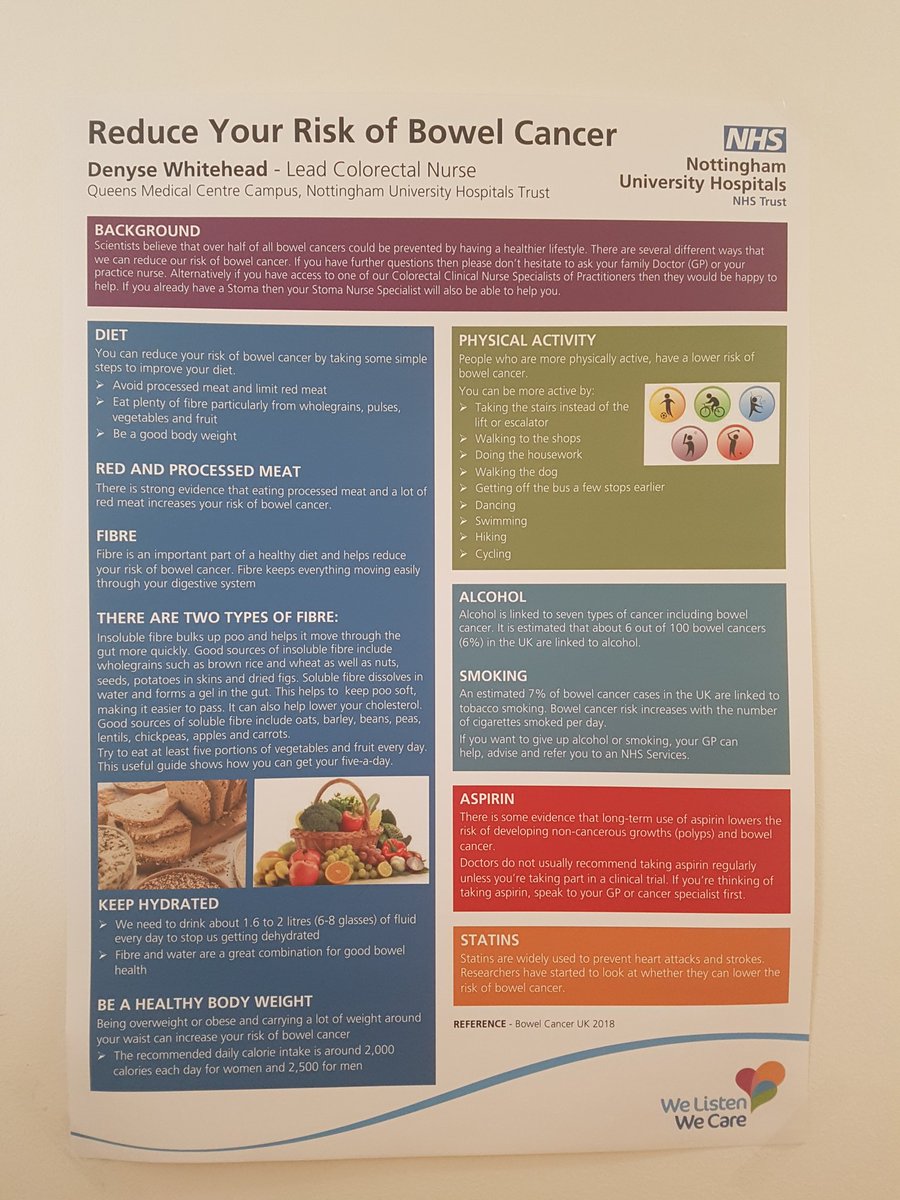 Know how to reduce your risks #bowelcancer #knowthefacts bowelcanceruk.org.uk