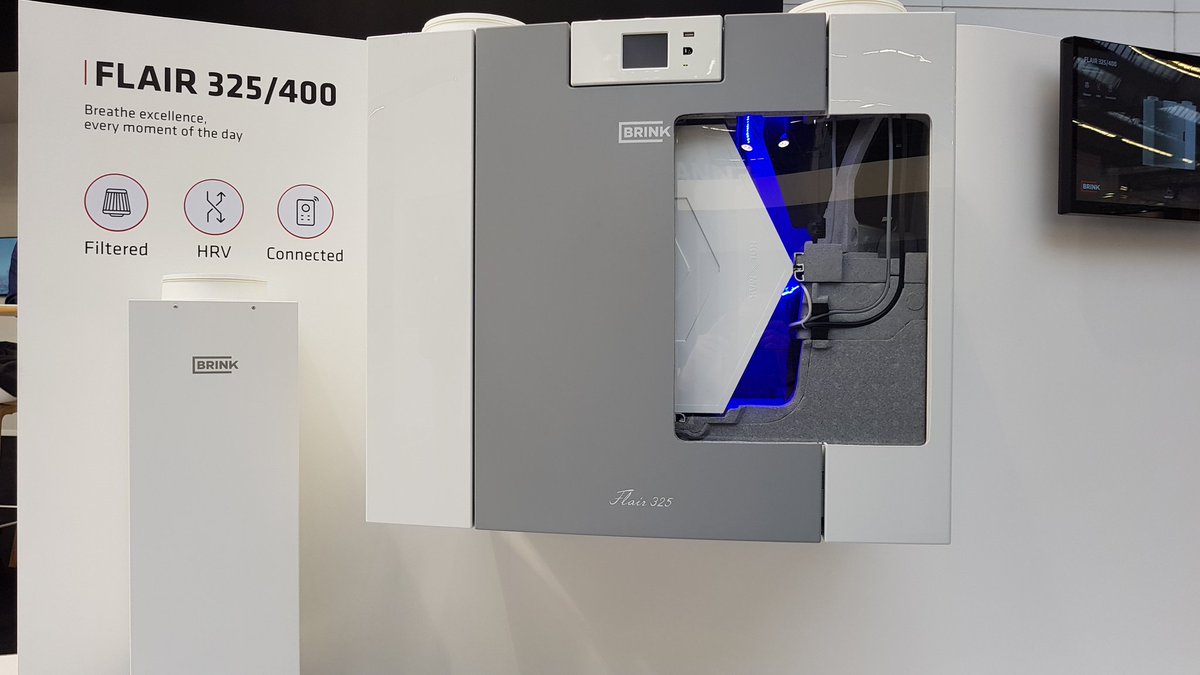 Flair 325/400: Optimum balance between thermal efficiency and energy consumption.  Revolutionary. Complete. Excellent. @ish_frankfurt #BreatheExcellence #ISH19