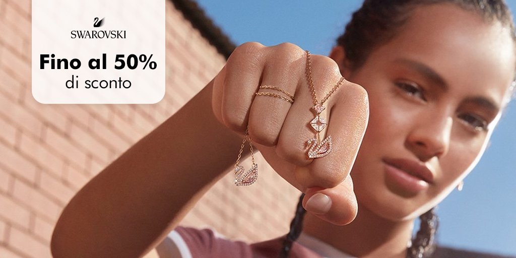 Cuponation_IT's tweet photo. Fino al 50% di sconto con Swarovski! 😜😱
.
Approfitta subito dei prezzi incredibili! 😍💞
.
https://t.co/8TUnJX9BPK https://t.co/CZ9ohpoz7g