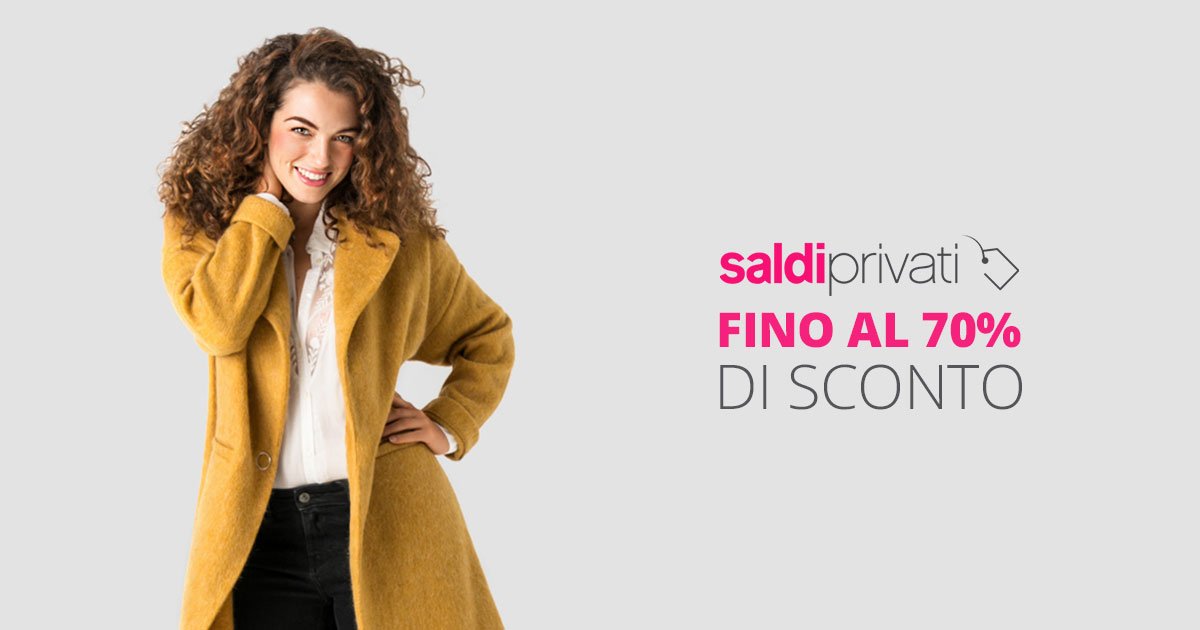 Cuponation_IT's tweet photo. Fino al 70% di sconto con SaldiPrivati! 😜😱
.
Le migliori marche, a prezzi incredibili! 😍💞
.
https://t.co/297tbEtaa2 https://t.co/FIk5MstPlV