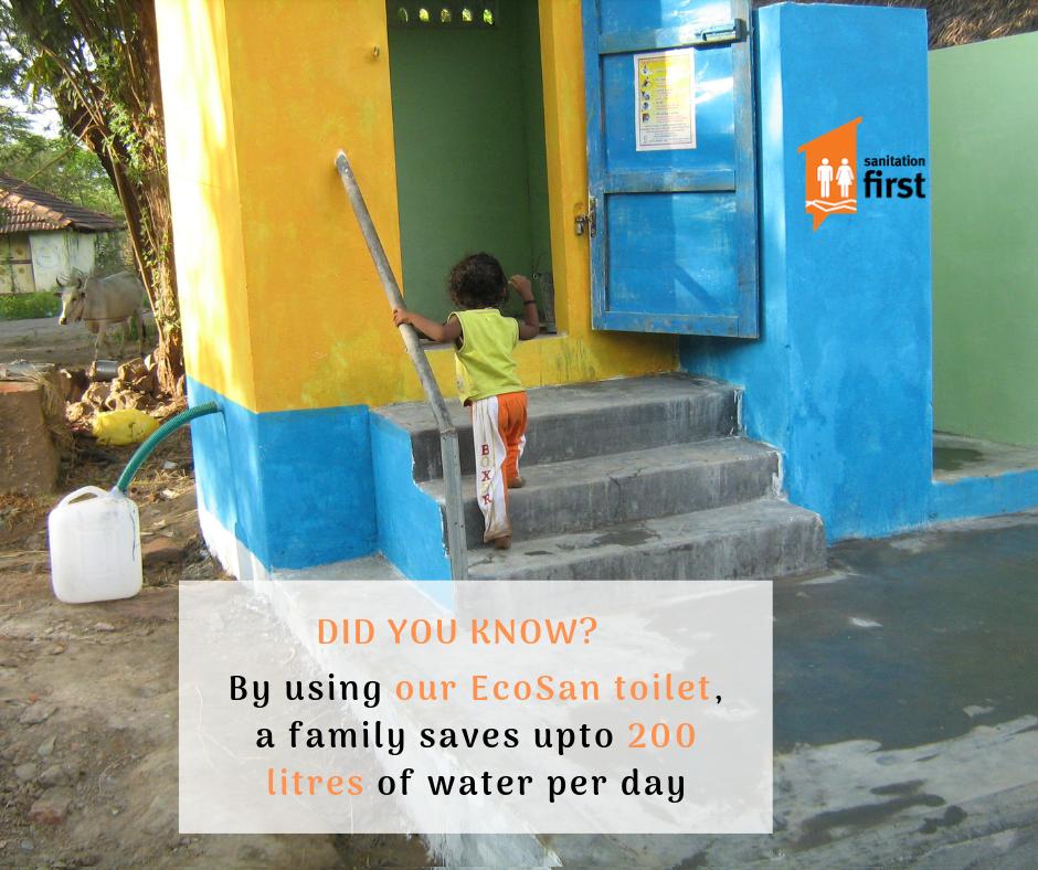 SanFirstIndia's tweet photo. Today's fact from our #DidYouKnow series.
#FactsFridays #PutSanitationFirst #SDG6 #Sustainability #Nonseweredsanitation #SaveWater #Conservation #EcoSan #GroFam #GroEdu #GroFil #GroSan https://t.co/IoyTea5axy