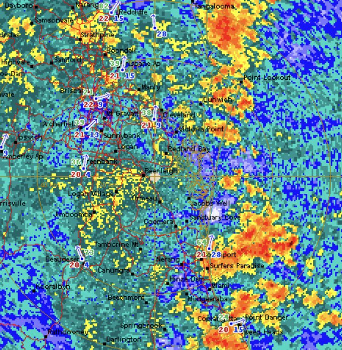 Somewhere under there is a city.........and no end in sight!

Tonight it’s Brisbane’s turn. 

Again, Civil Air members in Brisbane Tower, Terminal and En-Route Sectors are working hard &amp; keeping it safe!! 👍