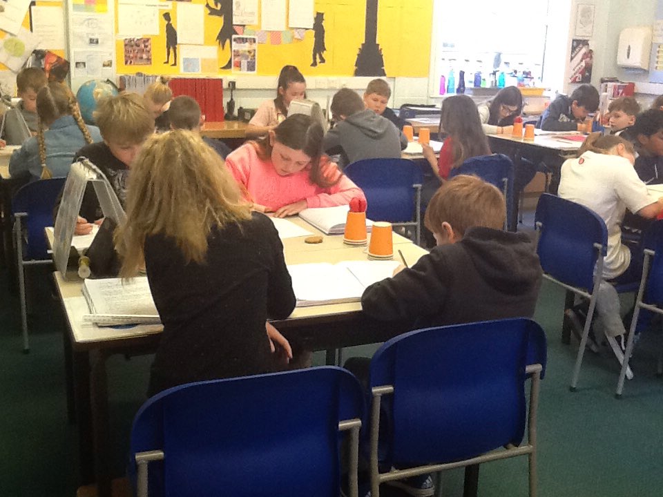 Producing our final copies of a diary that we have written in the role of Oliver. Fully absorbed in what they are doing #absorption #diarywriting #Year5 <a href="/MiddlethorpePri/">Middlethorpe Primary</a>