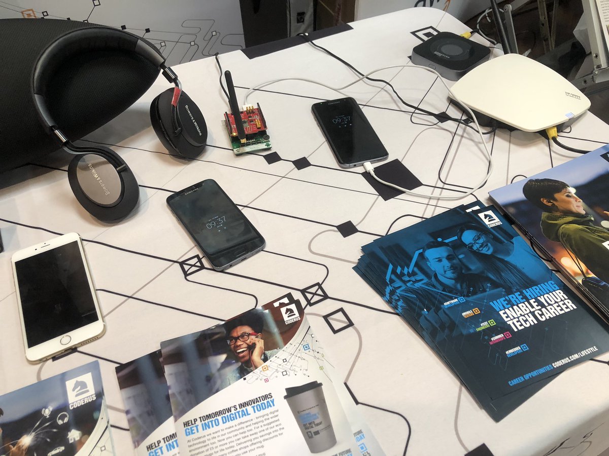 CoderusDirector's tweet photo. Great to be at #Dev_East19 today, with the @Coderus team, really pleased to see this event happening here in #Ipswich, and look forward to sponsoring this again. Great work @Dev_East team. https://t.co/9ogX4CRAqa